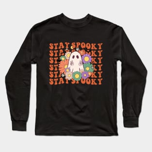 Stay Spooky Groovy Halloween Long Sleeve T-Shirt